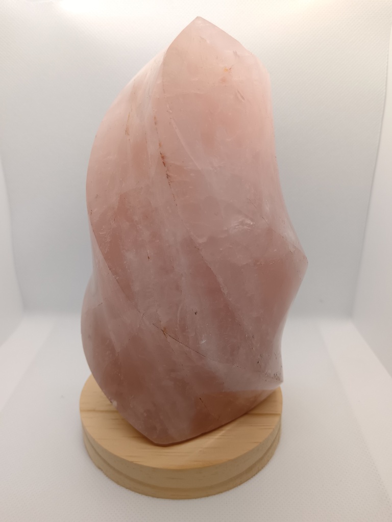 Quartz Rose Flamme