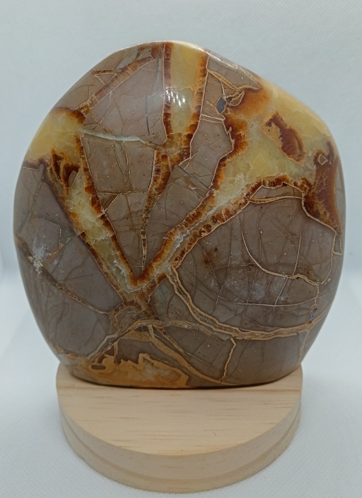 Septaria Polie Rougeatre Forme Libre